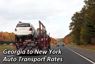 Georgia to New York Auto Transport Rates