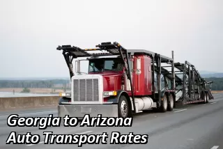Georgia to Arizona Auto Transport Rates