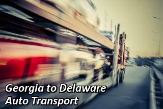 Georgia to Delaware Auto Transport