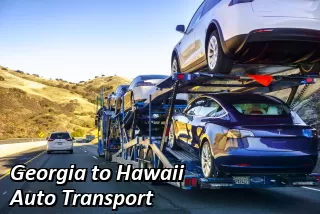 Georgia to Hawaii Auto Transport