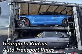 Georgia to Kansas Auto Transport Rates