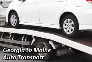 Georgia to Maine Auto Transport