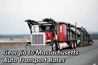 Georgia to Massachusetts Auto Transport Rates