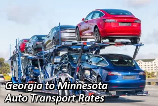 Georgia to Minnesota Auto Transport Rates