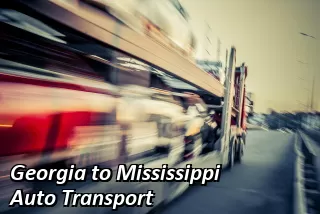 Georgia to Mississippi Auto Transport
