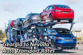 Georgia to Nevada Auto Transport Rates