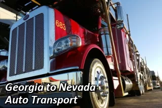 Georgia to Nevada Auto Transport