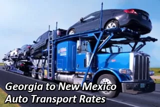 Georgia to New Mexico Auto Transport Rates