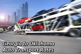 Georgia to Oklahoma Auto Transport Rates