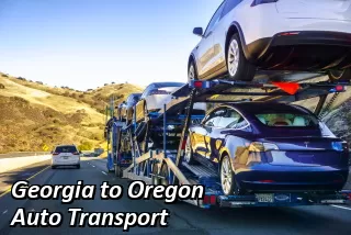 Georgia to Oregon Auto Transport