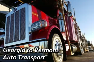 Georgia to Vermont Auto Transport